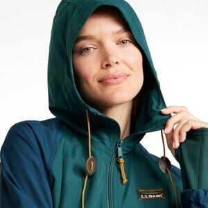 ll bean mountain classic anorak, multi-color / size sm